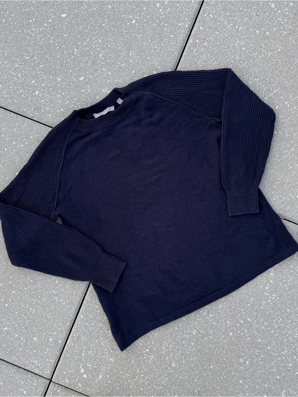 Navy blue Vince cotton sweater